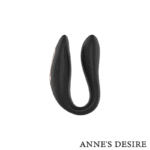 ANNE'S DESIRE DUAL PLEASURE WIRELESS TECHNOLOGY WATCHME BLACK/GOLD