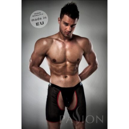 BOXER RED BLACK PASSION WITH THONG INCLUDED S/M