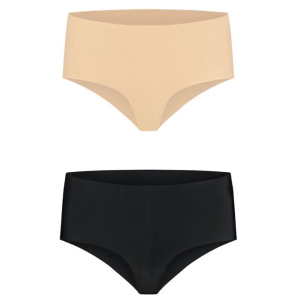 BYE BRA INVISIBLE HIGH BRIEF 2 PACK XL
