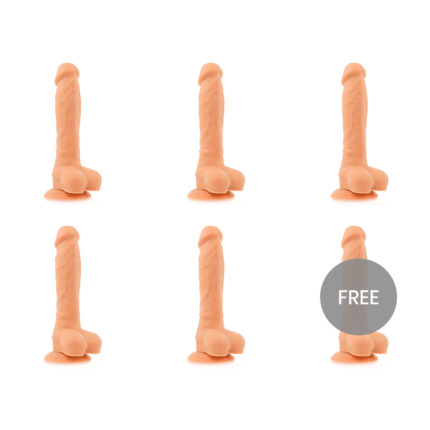 COCK MILLER SILICONE DENSITY ARTICULABLE COCKSIL 19.5 CM 5+1 FREE